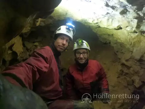 In der Schönsteinhöhle Frankenjura